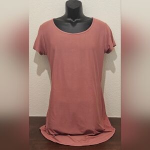 Elegant Mauve Mini Dress